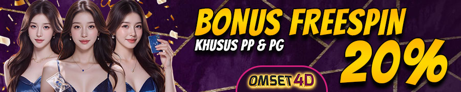 BONUS FREE SPIN 20% PRAGMATIC 